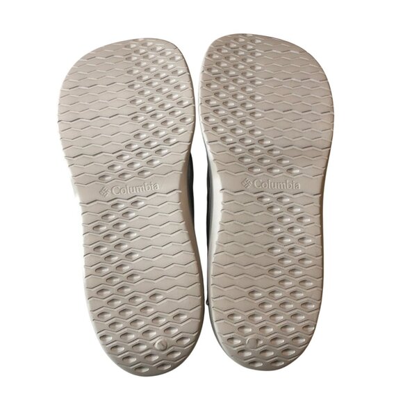 Columbia PFG Mens Boatside Flip Sandals Grey Rubber 12